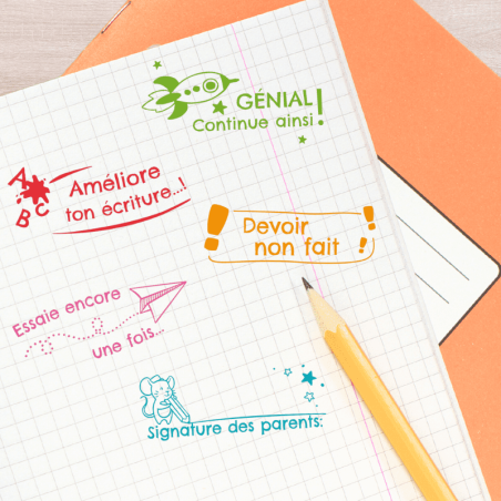 Kit de 5 tampons de motivation Colop pour enseignant n°1